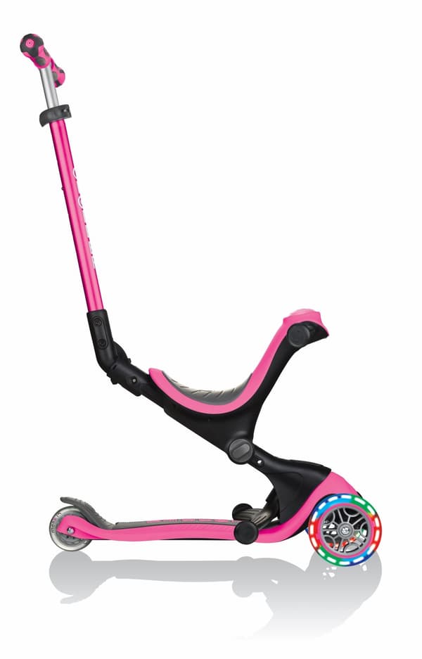Globber | Scooter | Pink | Scooter Go Up Deluxe Lights