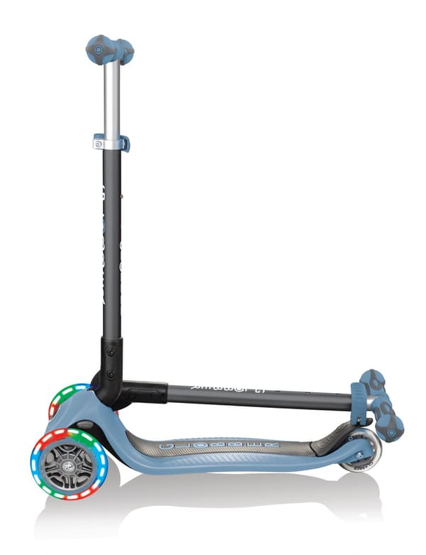 GLOBBER scooter Go Up Deluxe Lights, ash blue, 646-200