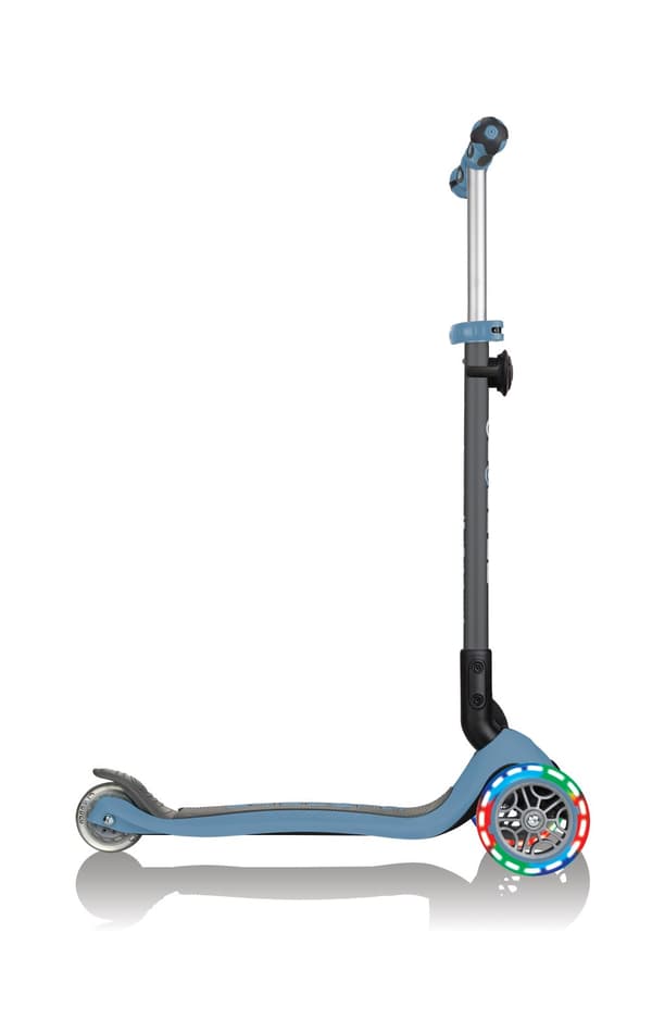 GLOBBER scooter Go Up Deluxe Lights, ash blue, 646-200