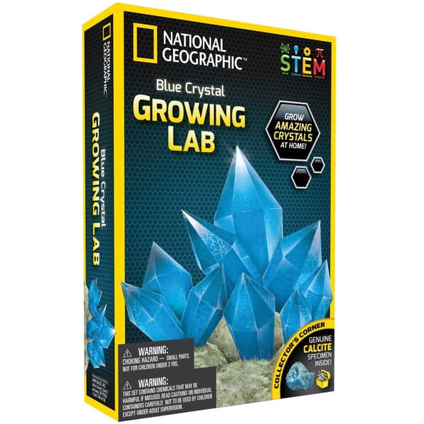 NATIONAL GEOGRAPHIC set Crystal Grow Blue, NGBCRYSTAL