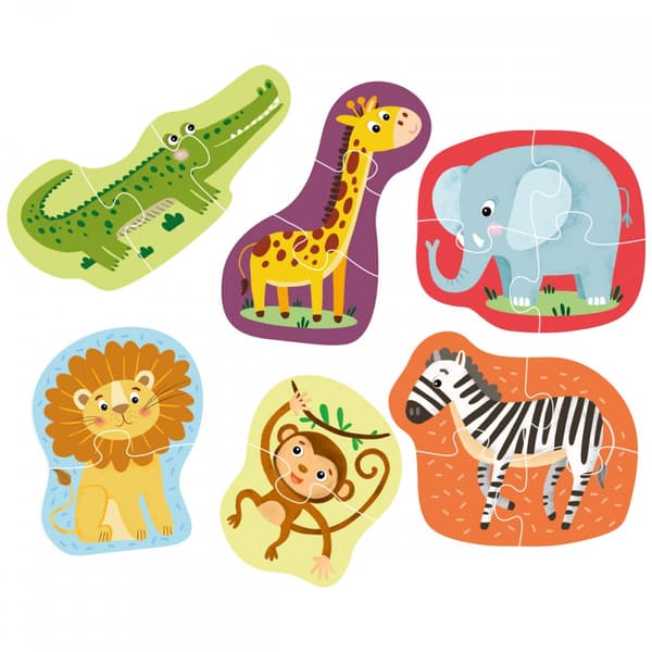 DODO puzzle 2-3-4 elements Animals D, 300153