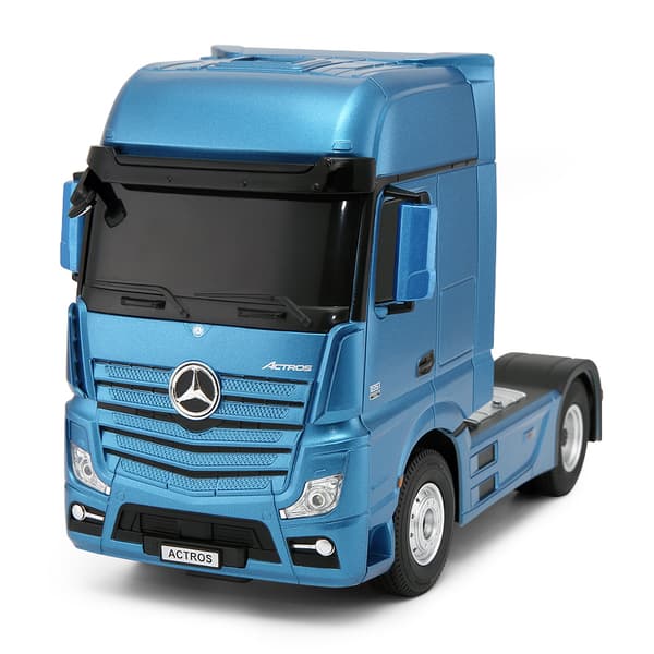 RASTAR truck with car RC Mercedes-Benz Actros Red/Yellow/Silver, 74940
