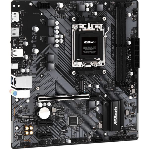 ASRock A620M-HDV/M.2 mATX moderkort