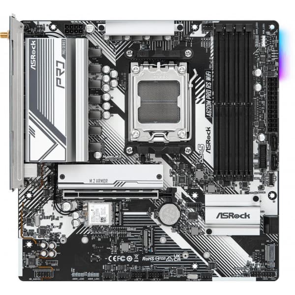 ASRock A620M PRO RS WiFi mATX-emolevy