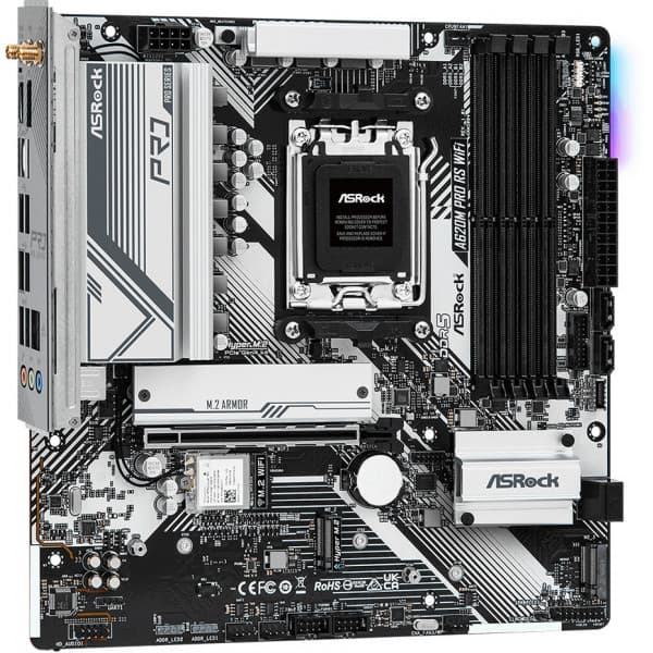ASRock A620M PRO RS WiFi mATX-emolevy