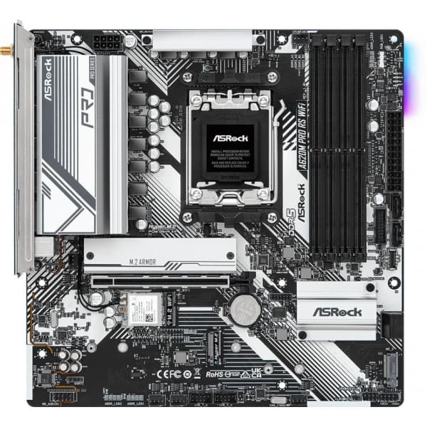 ASRock A620M PRO RS WiFi mATX-emolevy