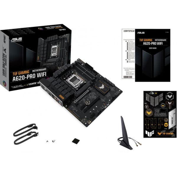 ASUS TUF GAMING A620-PRO WIFI ATX-moderkort