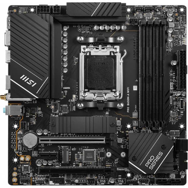 MSI PRO B650M-A WIFI AM5 mATX bundkort