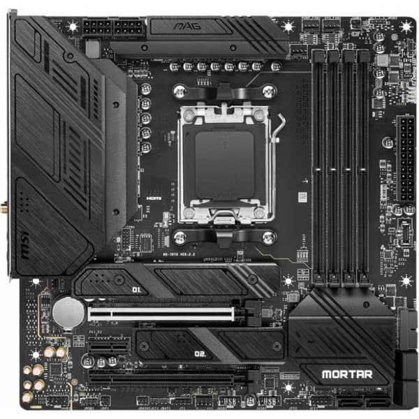 MSI MAG B650M MORTAR WIFI AM5 mATX moderkort