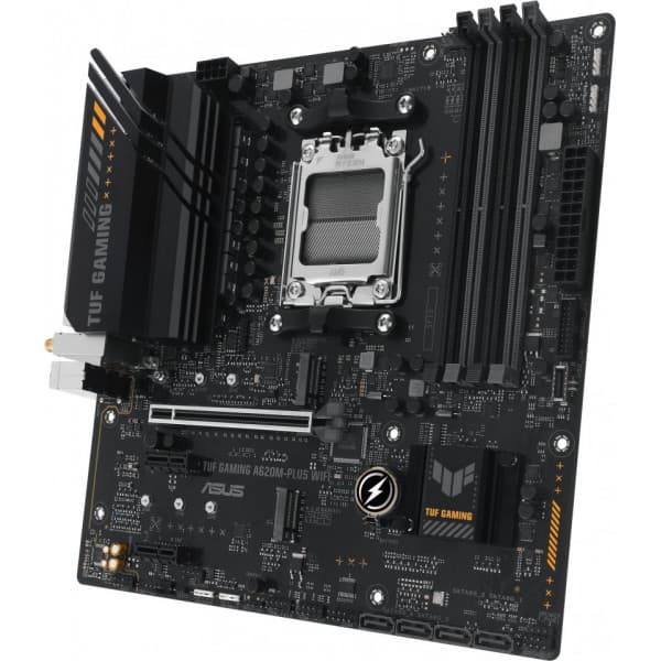 ASUS TUF GAMING A620M-PLUS WIFI mATX moderkort