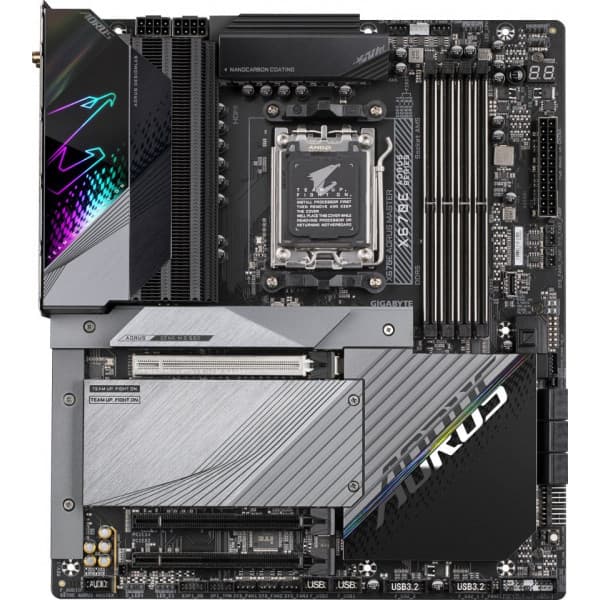 Gigabyte X670E AORUS MASTER E-ATX moderkort