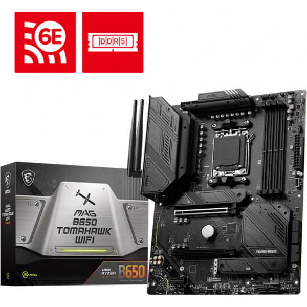 MSI MAG B650 TOMAHAWK WIFI AM5 ATX bundkort