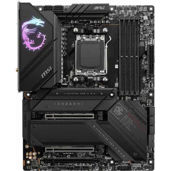 MSI MPG X670E CARBON WIFI ATX moderkort