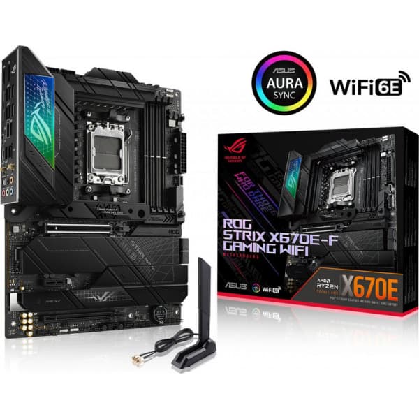 ASUS ROG STRIX X670E-F GAMING WIFI ATX bundkort