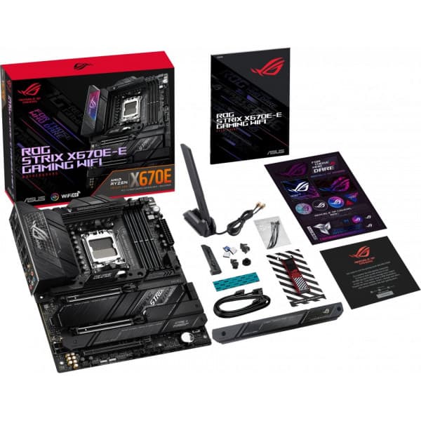 ASUS ROG STRIX X670E-E GAMING WIFI ATX moderkort