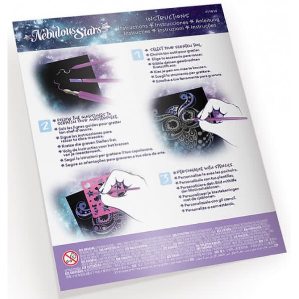 Nebulous Stars Scratch & Sketch -pysselset