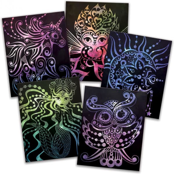 Nebulous Stars Scratch & Sketch -pysselset