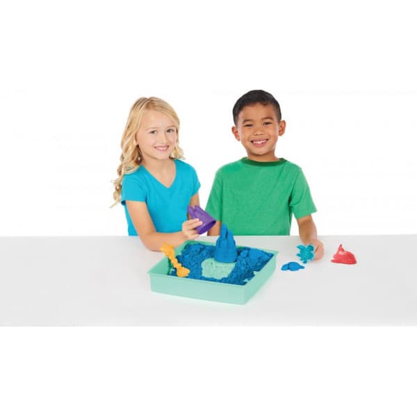 Kinetic Sand - sandkassesæt, blå