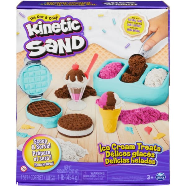 Kinetic Sand - glassdelikatesser lekset