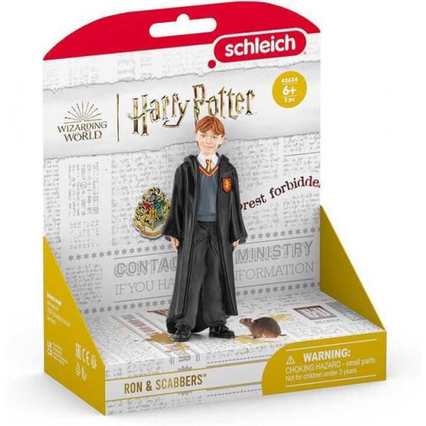 Schleich Harry Potter 42634 - Ron Weasley & Kutka