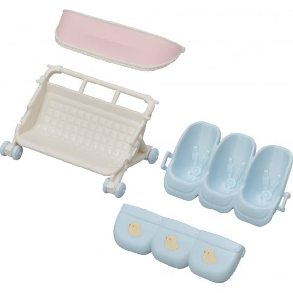 Sylvanian Families - Kolmosten vaunut
