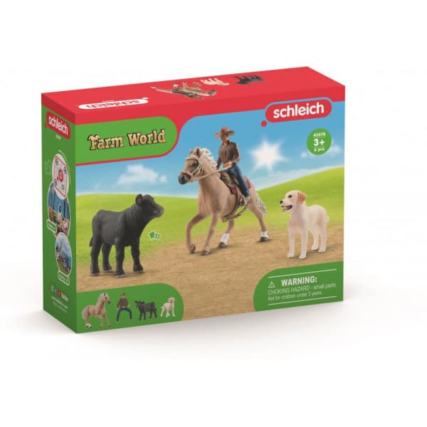 Schleich Farm World 42578 - Vesteventyr til hest