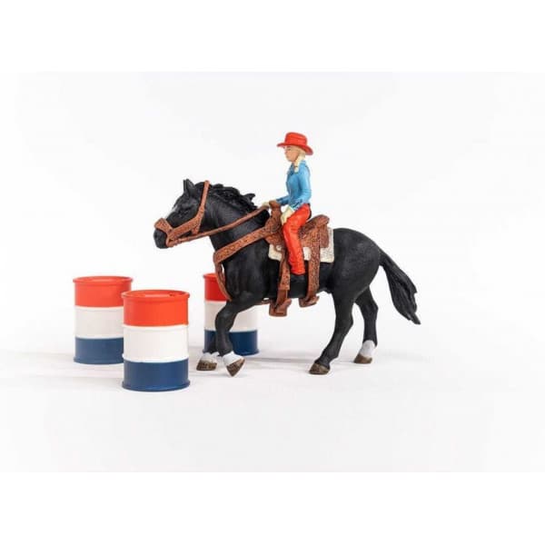 Schleich Farm World 42576 Muddergirl og tønderløb