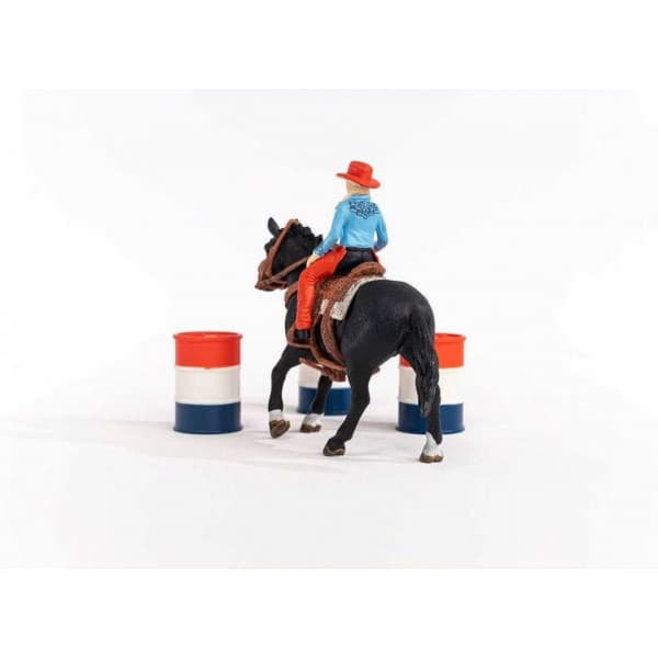 Schleich Farm World 42576 Muddergirl og tønderløb
