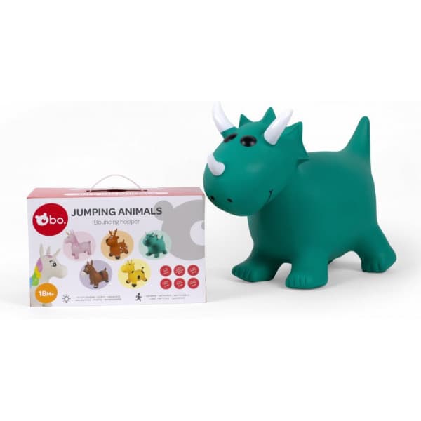 BO Jumping Animal Bouncer -pomppueläin, dinosaurus