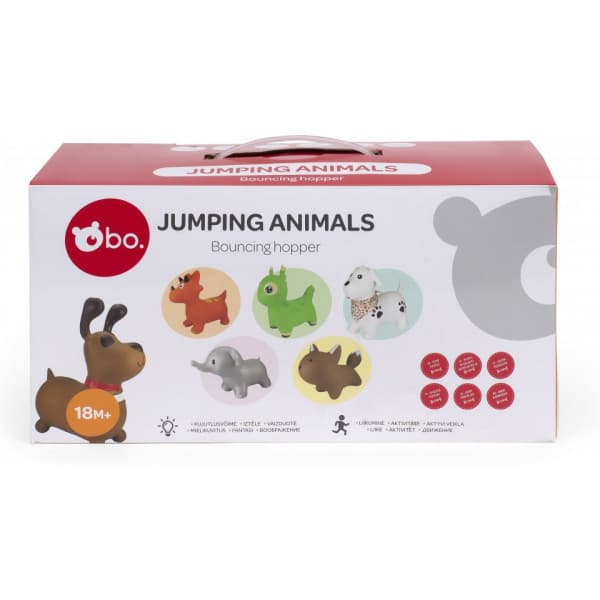 BO Jumping Animal Bouncer -pomppueläin, Sausage Dog