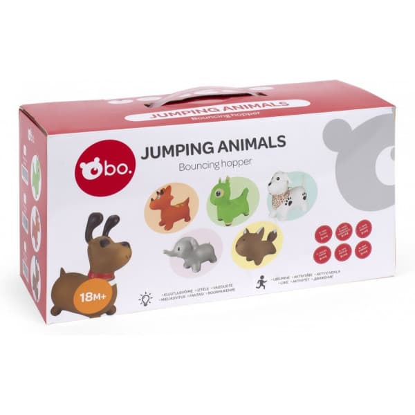 BO Jumping Animal Bouncer -pomppueläin, Sausage Dog