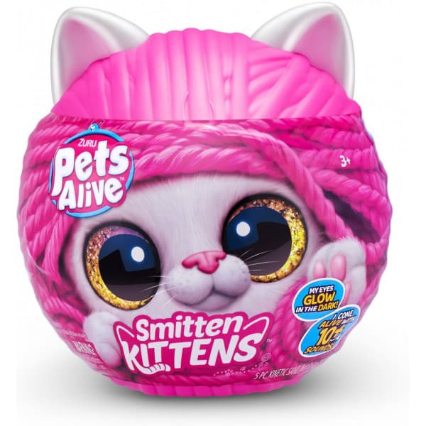 Pets Alive Smitten Kitten- S1 - interaktivt plysdyr