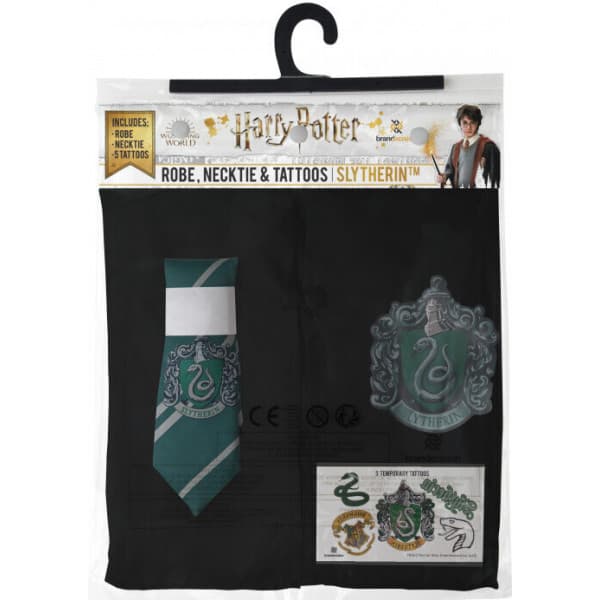 Cinereplicas Harry Potter Slytherin Troldmandskappe, M-størrelse