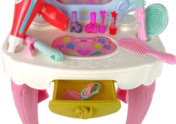 Little Lady's Fabulous Sminkbord med Pall Light Sound + tillbehör