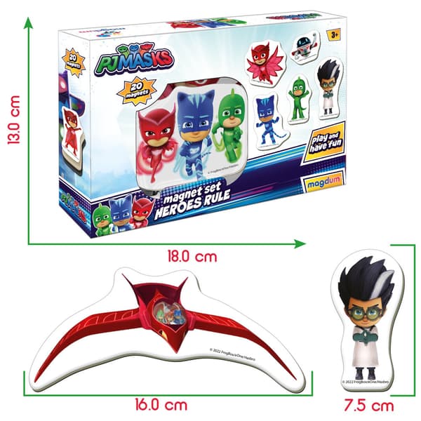 PJmasks ME 5031-32 PJ Masks Magnet Set