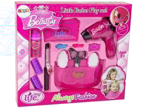 Hiusten kauneussetti Hiustenkuivaaja Curling Iron Pink