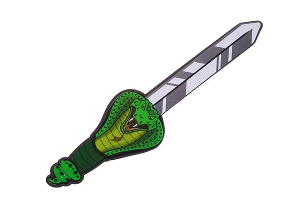 EVA Foam Knight Sword Shield Snake Sæt