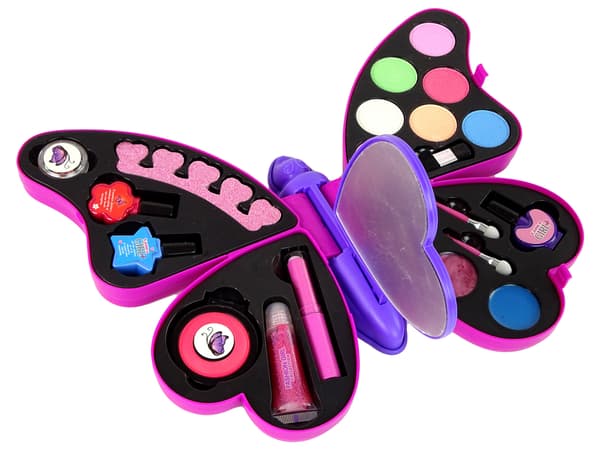Lila Butterfly Eyeshadow Makeup Set