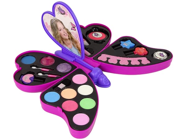 Lila Butterfly Eyeshadow Makeup Set