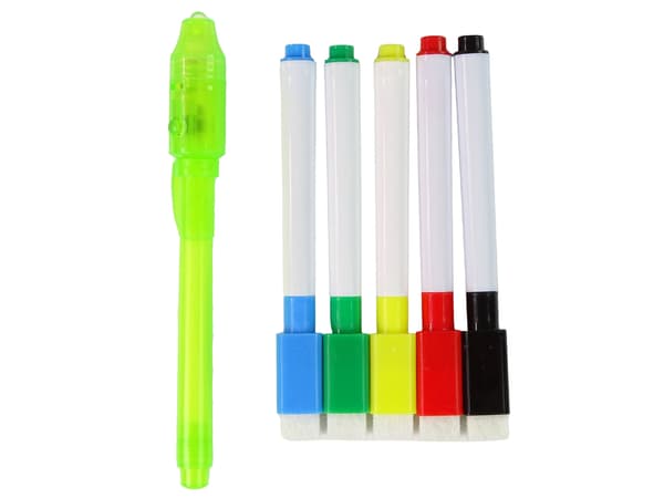Glödande färg 2in1 magnetisk ritbräda