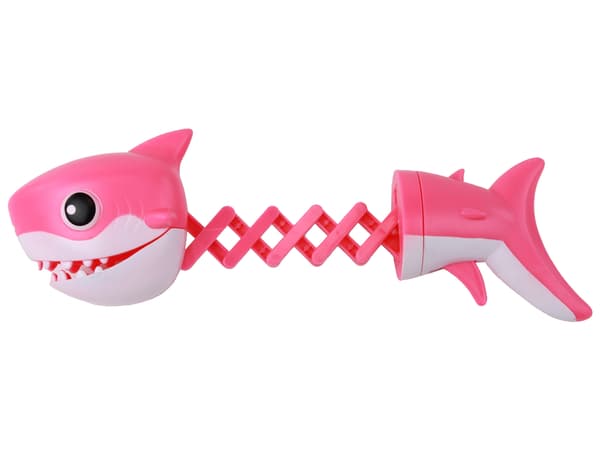 Legetøj bidende fisk Pink Shark Gun