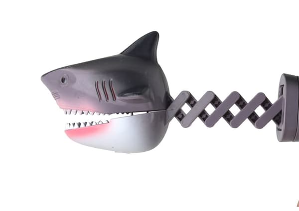 Shark Catcher Bide Legetøj Forårsgrå