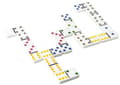 Miniatyrbillede 5 af 6: Domino Logic Spil, Metalpakke, 28 stk
