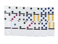 Miniatyrbillede 2 af 6: Domino Logic Spil, Metalpakke, 28 stk