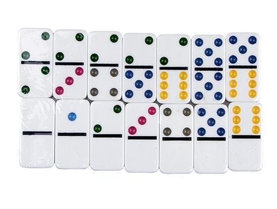 Domino Logic Spil, Metalpakke, 28 stk