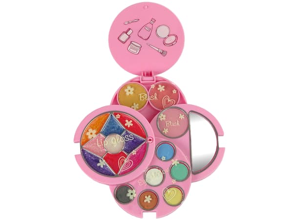 Beauty Set Rund Lip Gloss Palette Blush