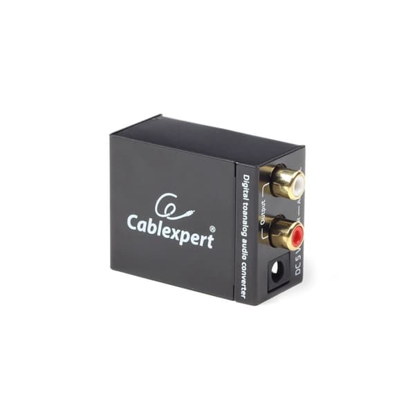 GEMBIRD DSC-OPT-RCA-001 sovitin (Toslink - RCA; musta)