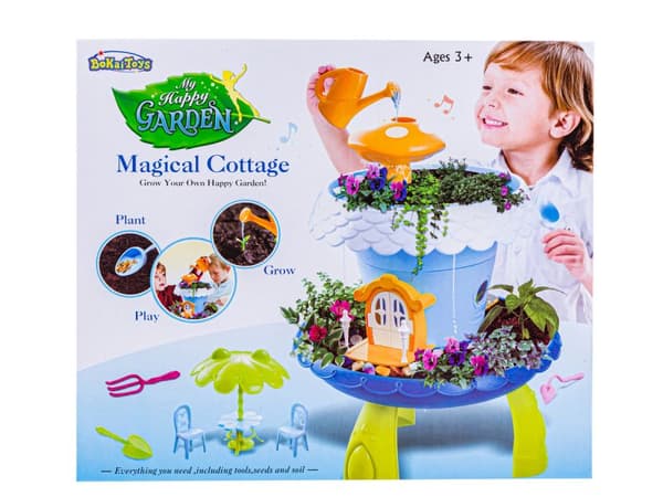 BLUE Little Gardener's Set GROWTH Plantefugter, Dukkehus, Plantepotte