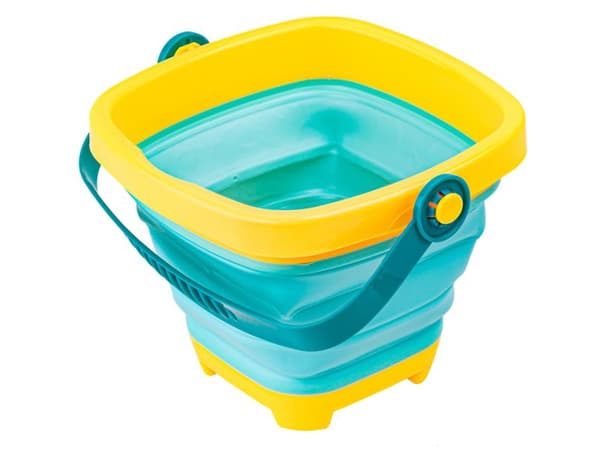 Taitettava silikonikumpo + tarvikkeet, muotit Sand Play Set