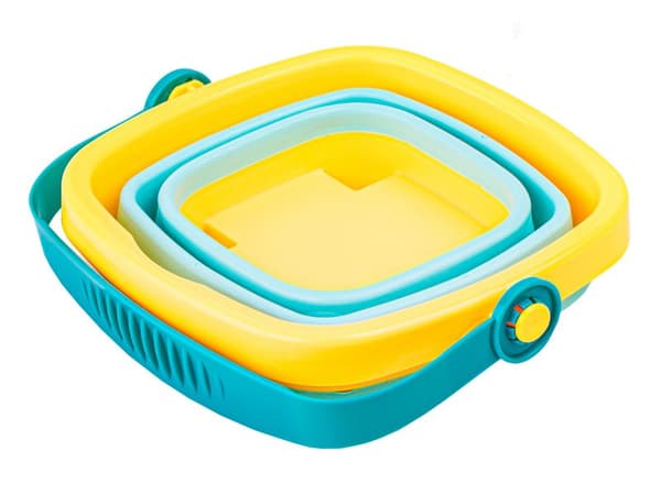 Taitettava silikonikumpo + tarvikkeet, muotit Sand Play Set